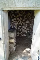 Storage room for wood (1 of 2)