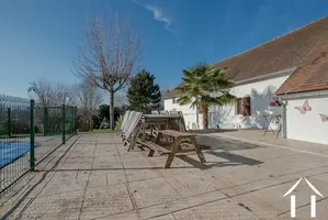 outside dining area