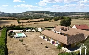 Vue du nord vers le sud