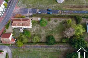 Plot with buildings and garden