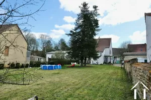 Vue du fond du jardin