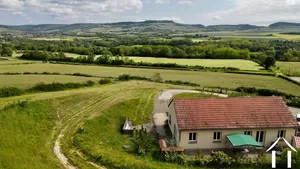 areal view of the back of the house