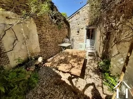 Rear courtyard garden