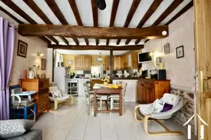 guest house : living room with kitchen