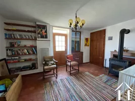 Ancienne entrée de la maison par l'escalier extérieur