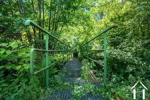 Passerelle au-dessus de la Vielle