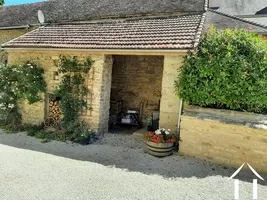 Stone storage barn