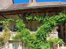 pretty covered balcony