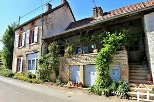 view from the calm village road