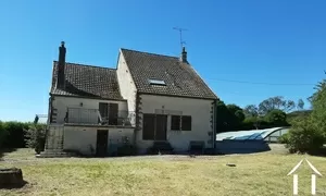 Rear of house