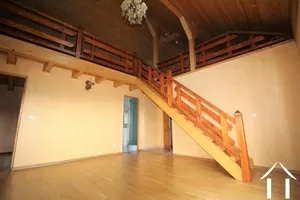 Escalier pour la mezzanine