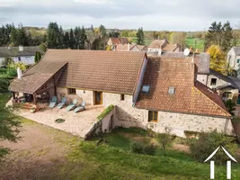 Terrasse arrière et toiture