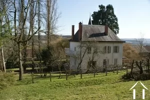 Rear profile of house