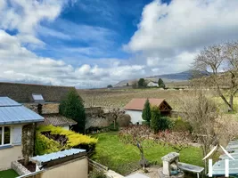 Vue sur les vignes depuis la chambre 2