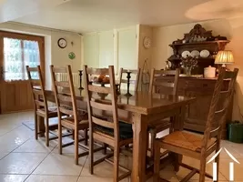 Dining area of kitchen