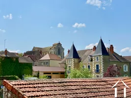 Vue sur le village depuis le 2ème étage