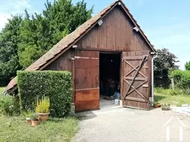 Barn for storage and parking