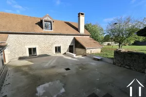 Terrasse à l'arrière