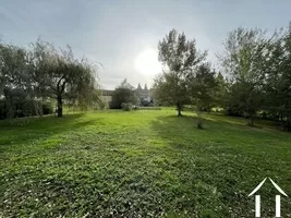 Vue du jardin sur la maison