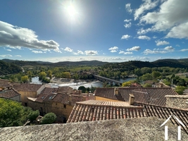 Village house, with large terrace and a fabulous view 