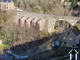 Stone bridge as seen from the gardens