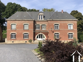 Manor house with Barns,  North France