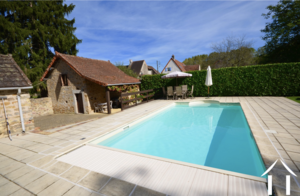 Large house with pool in Couches, Burgundy