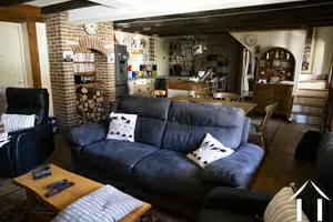 living room in house