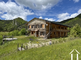 Chalet with 7 bedrooms on 7000m2 plot.