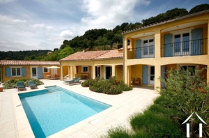 Mediterranean villa with heated pool and stunning views