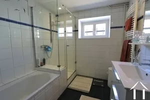 Shower room on the ground floor