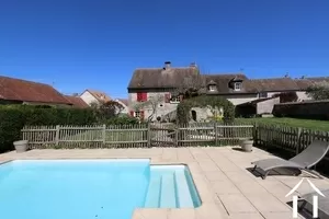House with pool and enclosed garden