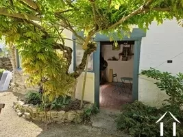 Access to garden cabin and winter garden room
