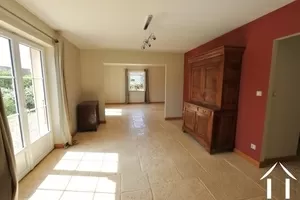 Dining room and living room