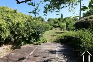 Terrace and garden