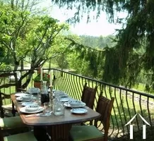 All have private patio areas for outside dining