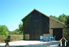 Large play barn for the children