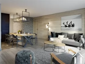 Phenomenal 3 bedrooms in the new programme les fermes de l'alpe alpe d'huez Ref # C2351-C305 