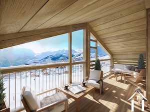 Beautiful t2 + mountain corner with outside alpe d'huez Ref # C2575-A02 
