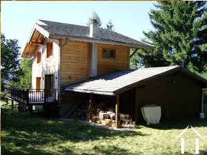 Authentic chalet on the edge of the forest les carroz Ref # C2998 
