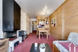 1-bedroom apartment at the start of the ski slopes tignes Ref # C3165 
