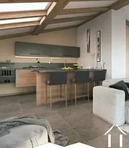 Charming apartment facing south-east les gets Ref # C3199-B324 
