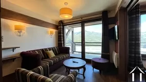 Apartment in a 4* hotel residence with a parking space val thorens Ref # C3203 