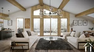 Apartment 3 bedrooms new program - espace diamant praz-sur-arly Ref # C3210-C003 