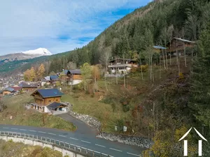 Developable land with permit for 325m² chalet morzine Ref # C3528 