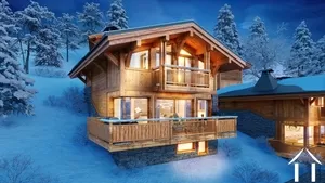 Individual chalet with three bedrooms near the ski lifts - les chalets du mont-chery les gets Ref # C3568-1 