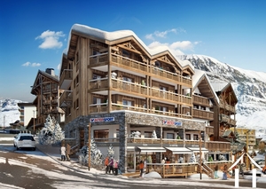 Top floor with cathedral living room alpe d'huez Ref # C3689-301 
