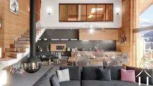 Spacious apartment for 4 people le grand-bornand Ref # C3721-C201 