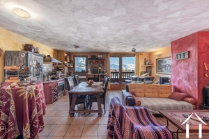 Duplex - 4 rooms in a residence on the slopes val thorens Ref # C3735 