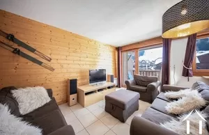 2-bedroom apartment + mountain corner - in the heart of the village morzine Ref # C3808 